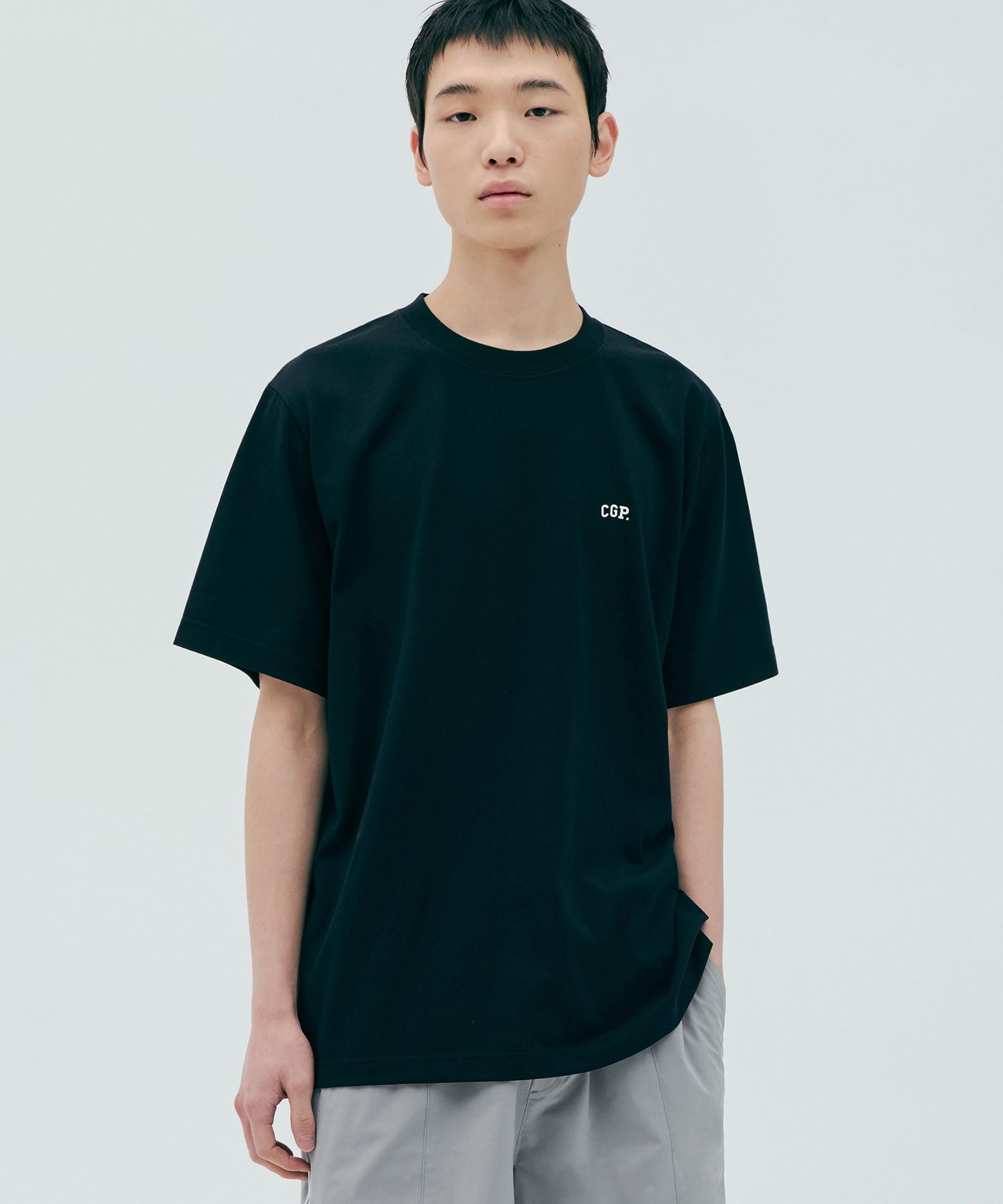 ★ codegraphy★ 2PACK CGP Small Arch Logo Short Sleeve T-Sh MUSINSA | Codegraphy [2PACK] CGP Small Arch Logo Short