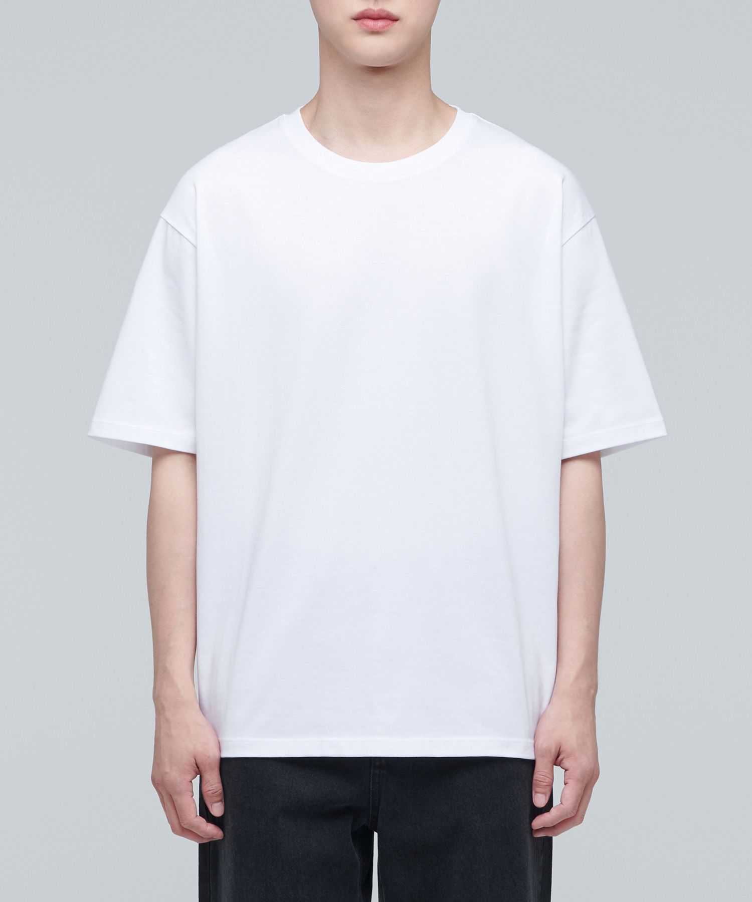 Tシャツ・カットソー *MUSINSA STANDARD* Relaxed fit crew neck short sleeve t-shir MUSINSA | MUSINSA STANDARD Sufima Relaxed Crew Neck Short