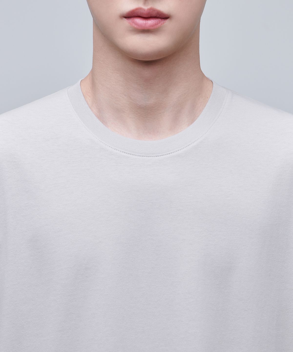 무신사 스탠다드(MUSINSA STANDARD) 리사이클 릴렉스드 크루 넥 티셔츠 [머쉬룸]