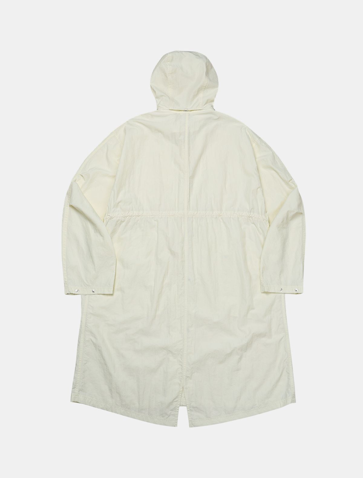 데호(DEHO) FISHTAIL HOOD PARKA [Ivory]
