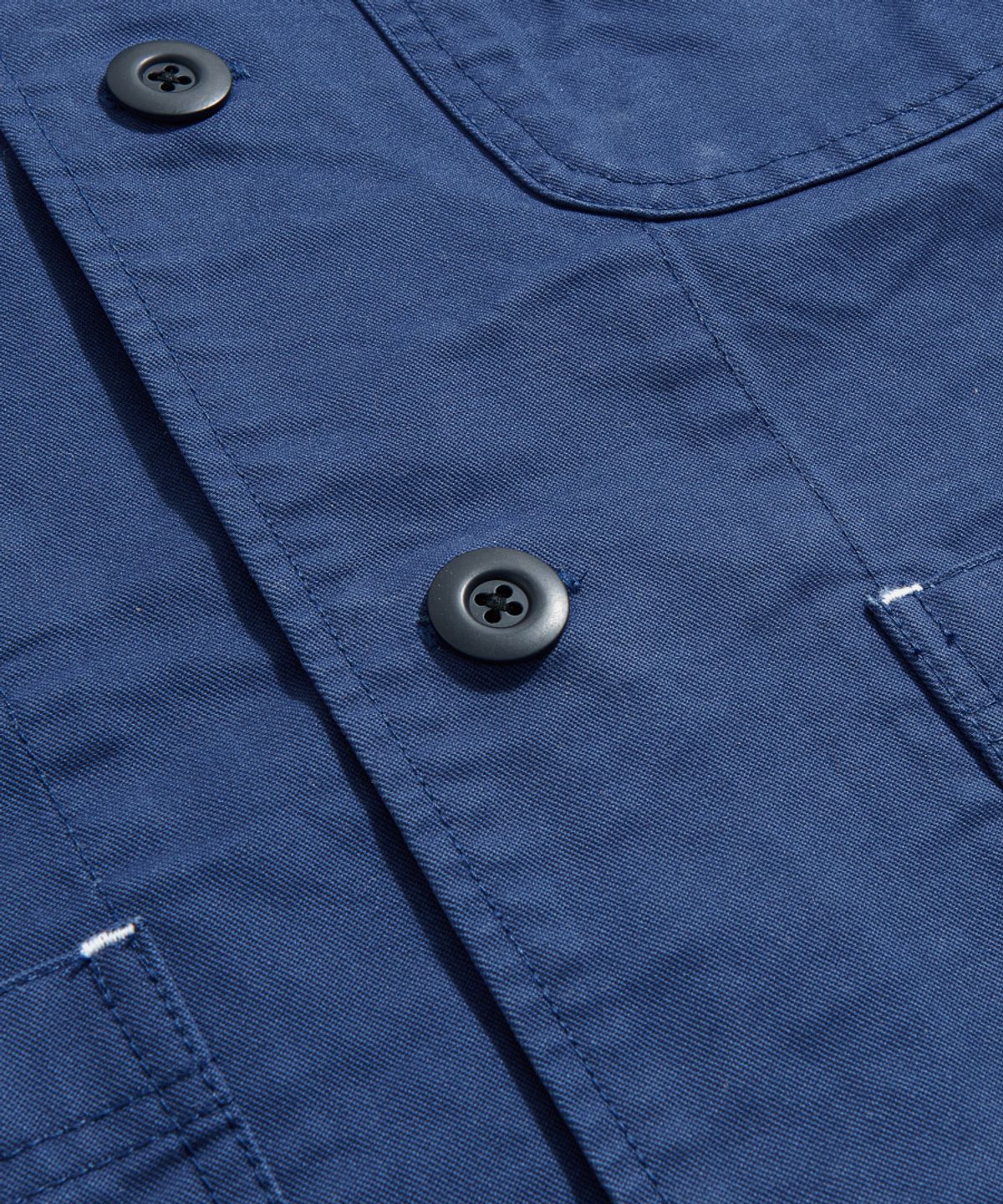 에스피오나지(ESPIONAGE) French Wide Work Jacket (Moleskin) French Blue
