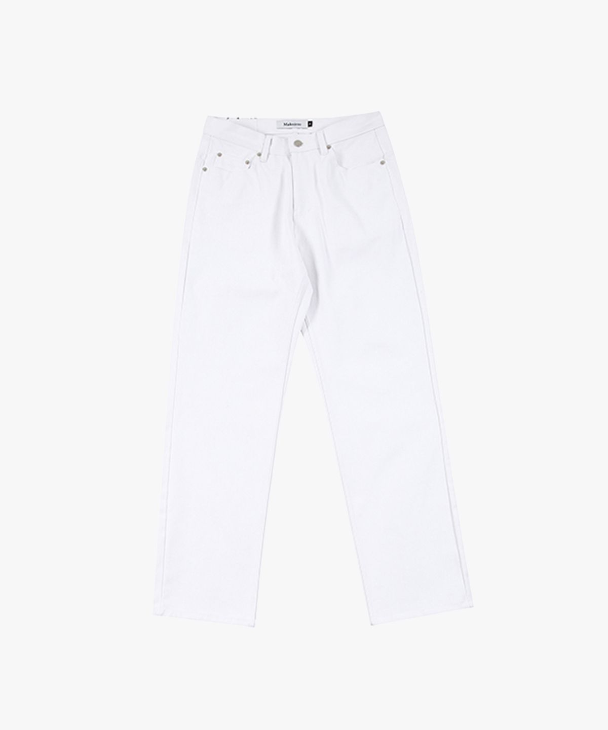 메이킷투(MAKEITTO) 데일리 와이드 진 (WHITE)