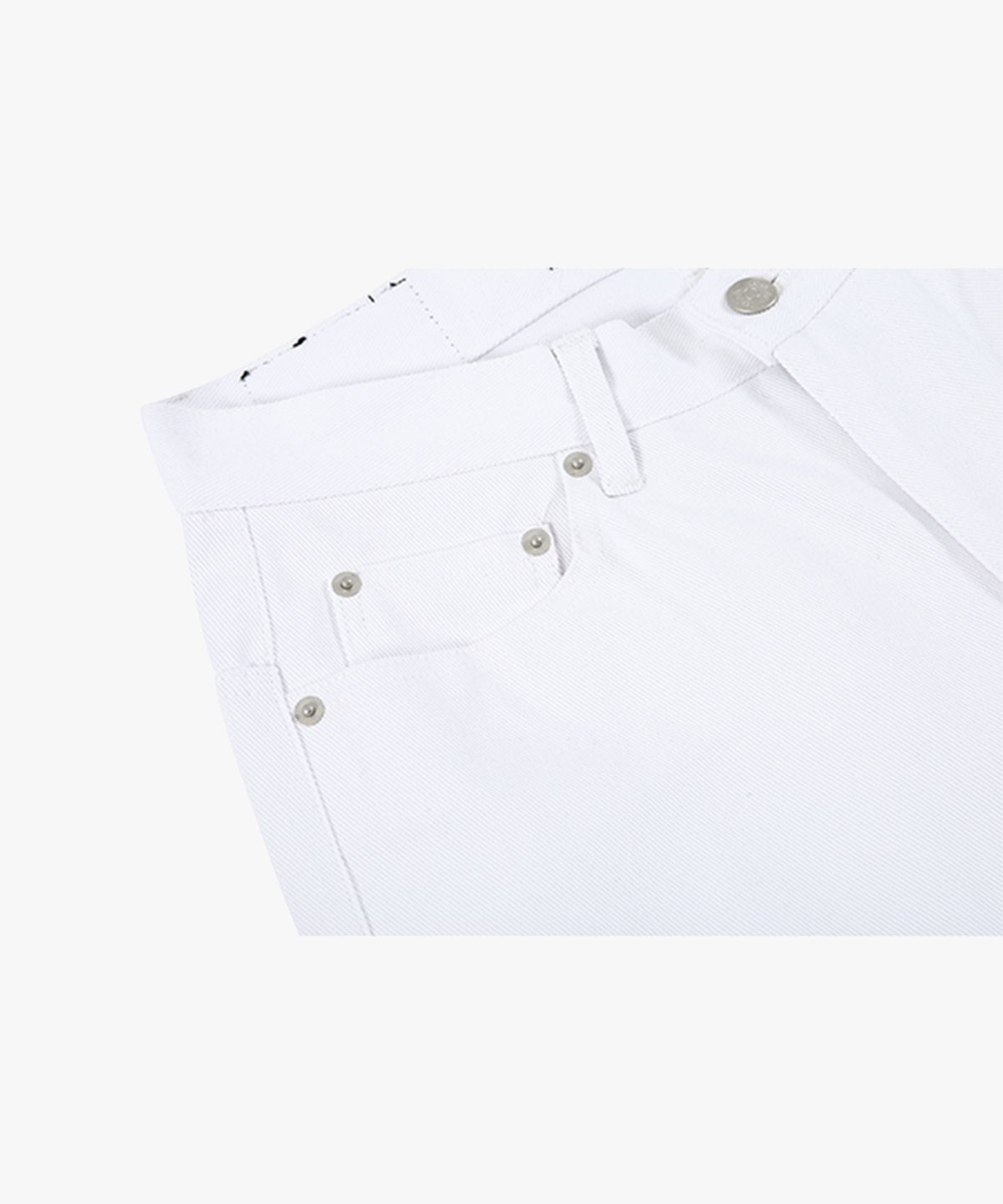 메이킷투(MAKEITTO) 데일리 와이드 진 (WHITE)