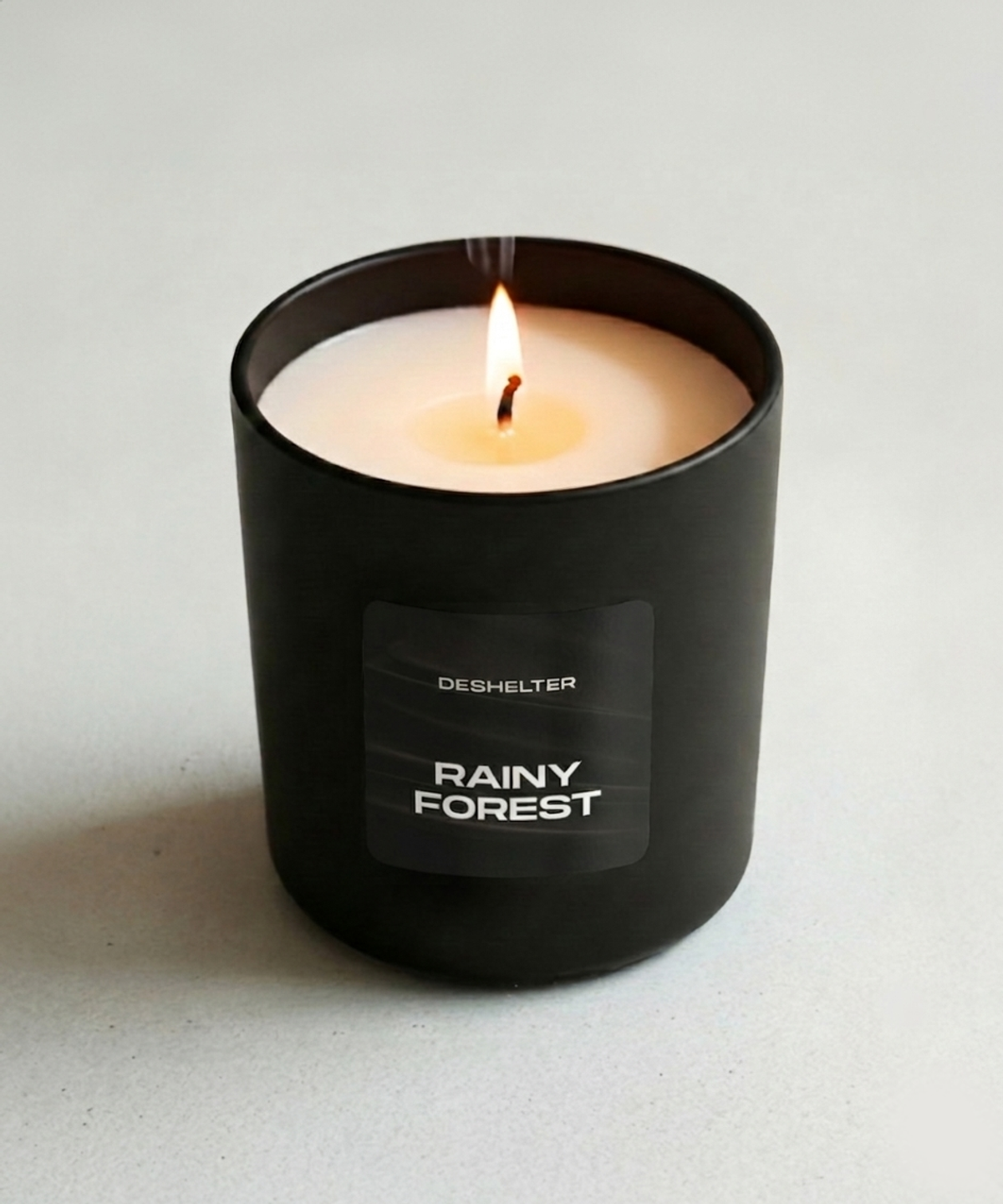 디쉘터(DESHELTER) RAINY FOREST 7oz  흙내음 스모키 우디향 소이캔들