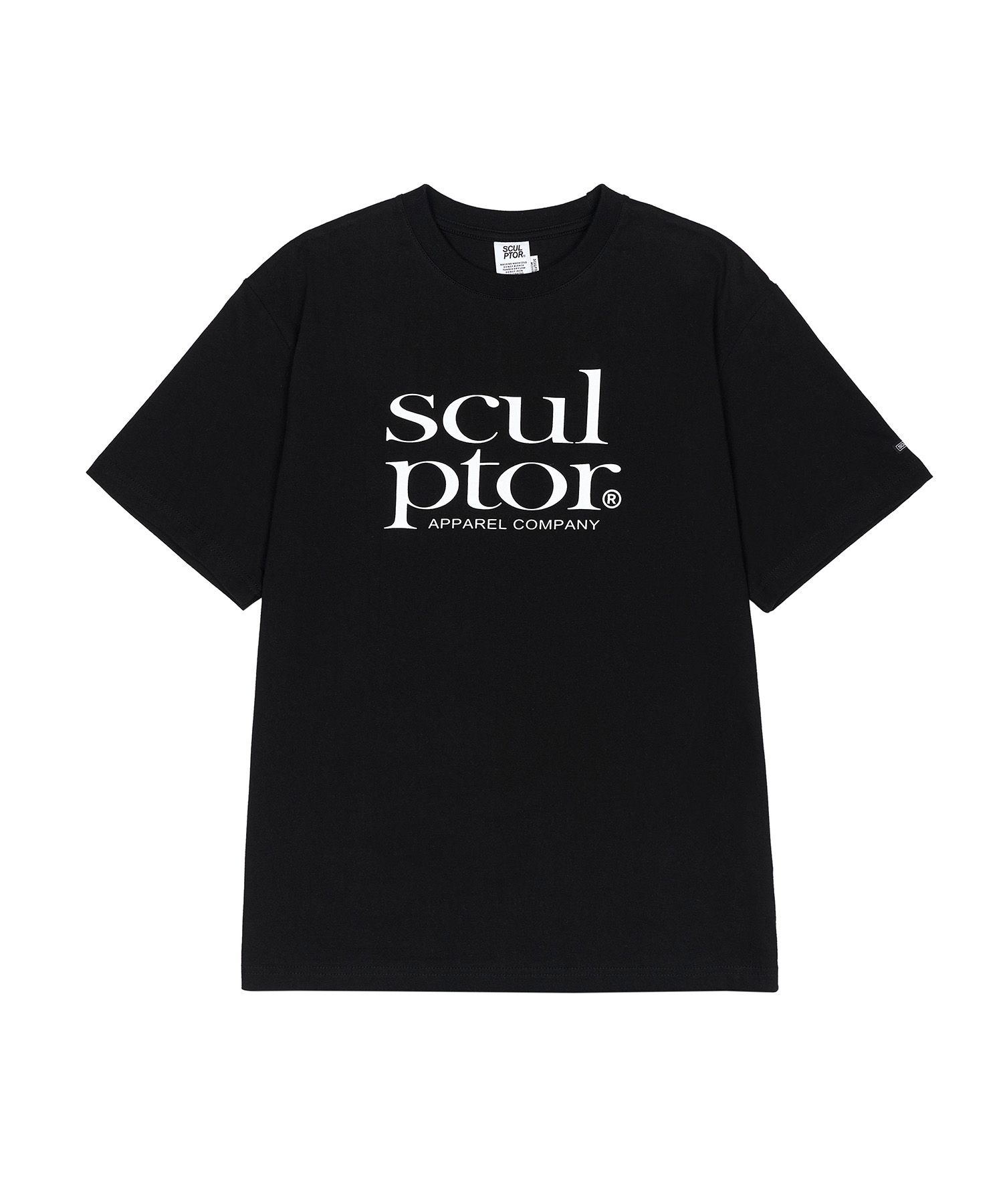 ★SCULPTOR★ Classic Logo Tee Black SC24S249BK MUSINSA | SCULPTOR Classic Logo Tee Black