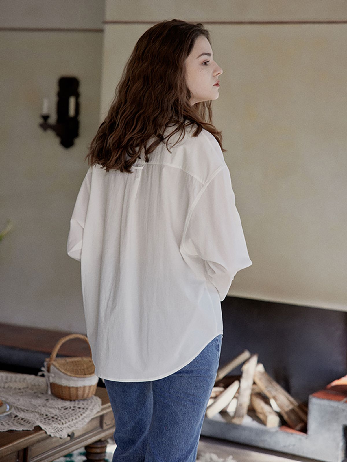 프라우드 마리(PROUD MARY) PM minimalist vintage basic shirt _ 2 color