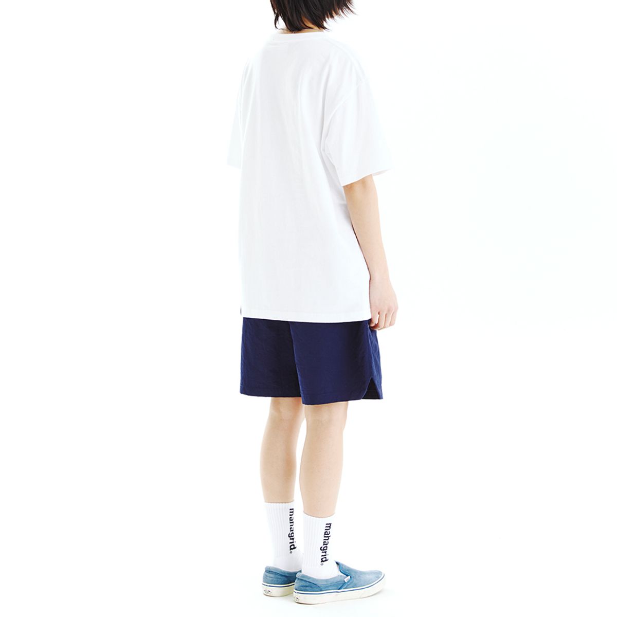 마하그리드(MAHAGRID) VARSITY LOGO TEE WHITE(MG2CMMT501A)