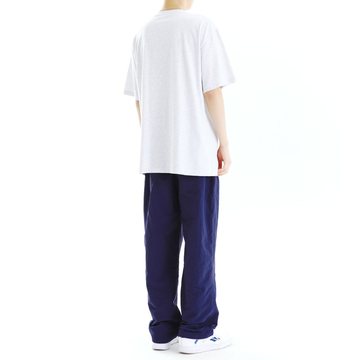 마하그리드(MAHAGRID) VARSITY LOGO TEE LIGHT GREY(MG2CMMT501A)