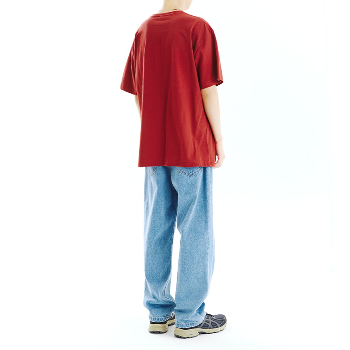 마하그리드(MAHAGRID) THIRD LOGO TEE RED(MG2CMMT508A)