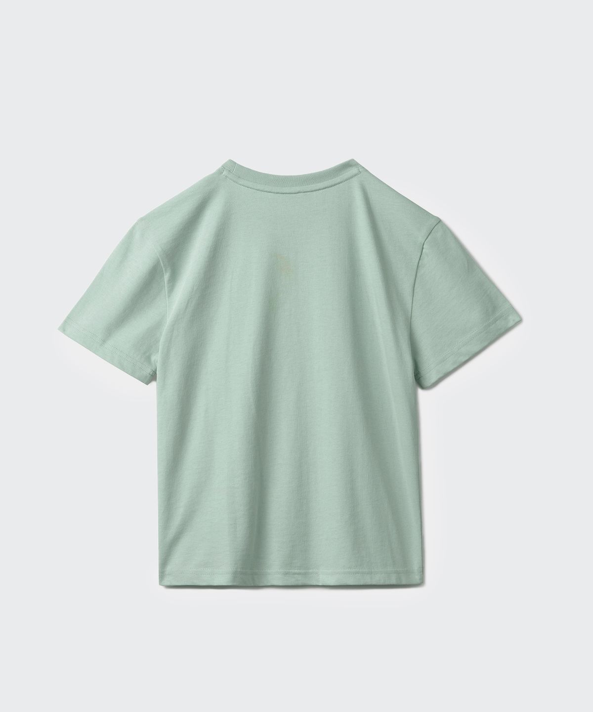 무신사 스탠다드 키즈(MUSINSA STANDARD KIDS) 릴렉스드 크루 넥 티셔츠 [더스티 민트]