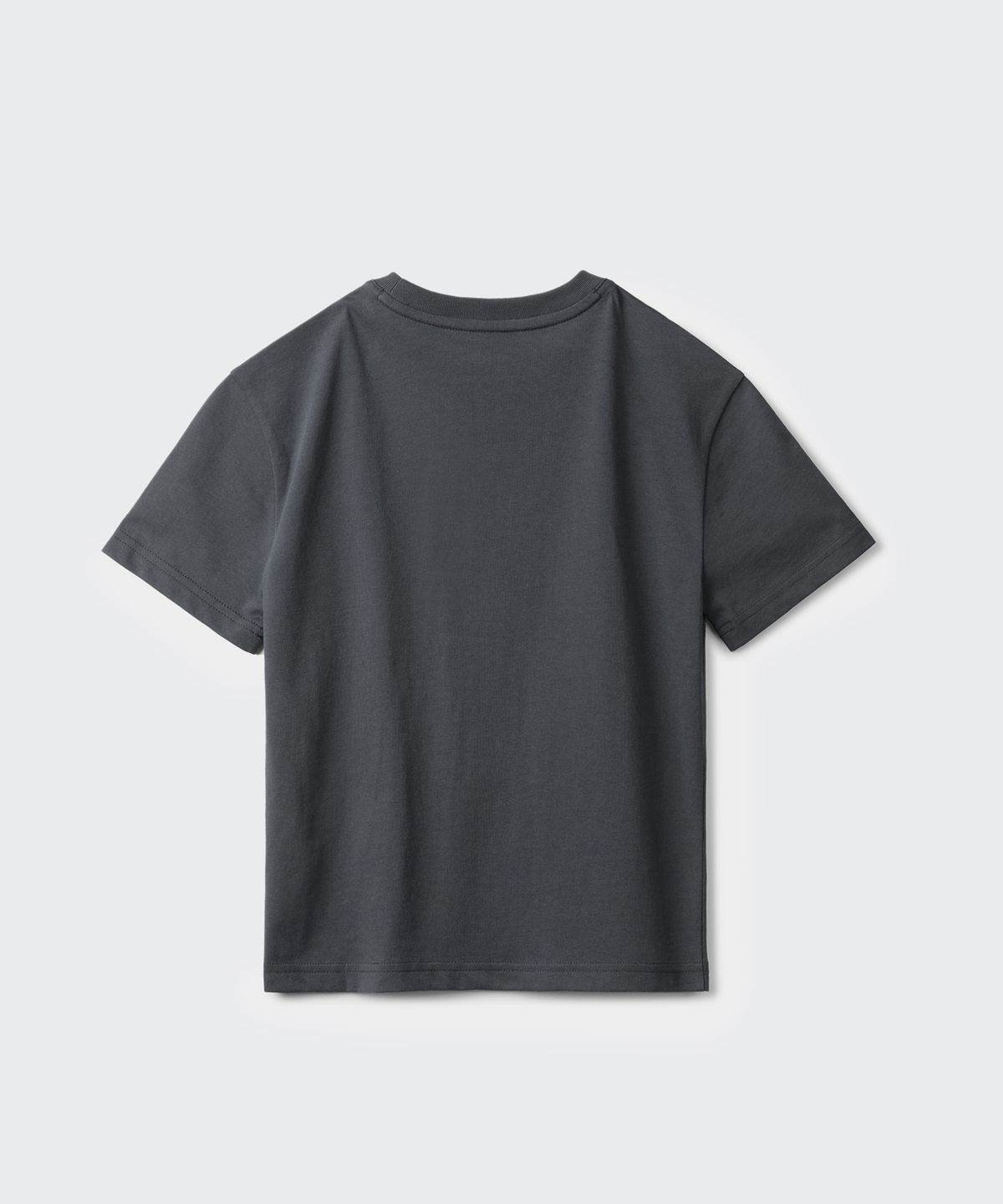 무신사 스탠다드 키즈(MUSINSA STANDARD KIDS) 릴렉스드 크루 넥 티셔츠 [그레이]