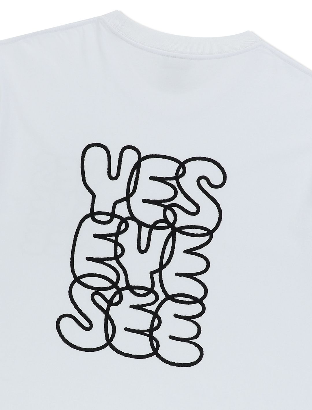MUSINSA | YESEYESEE C-Logo Tee White