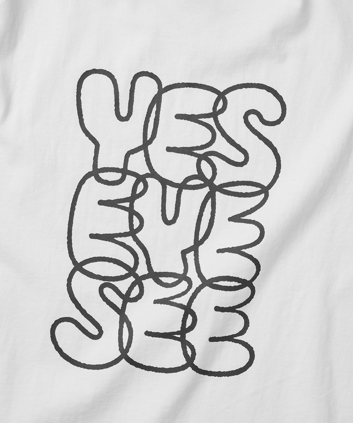 예스아이씨(YESEYESEE) C-Logo Tee White