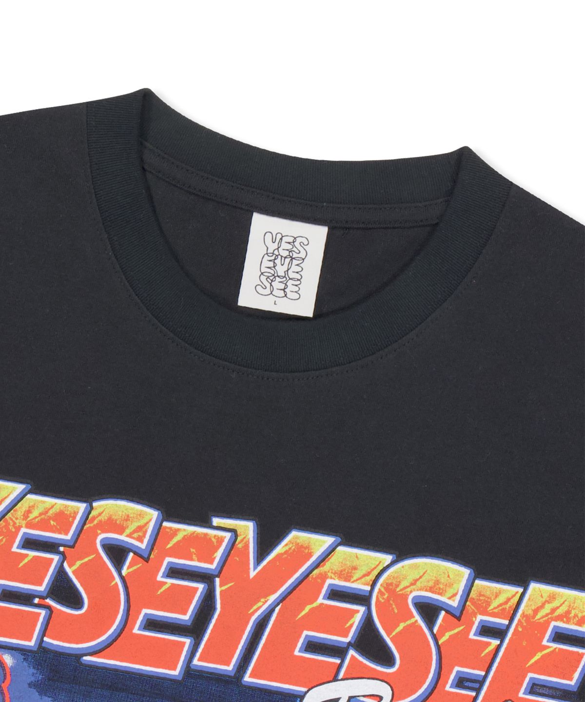예스아이씨(YESEYESEE) Racing 22 Tee Black