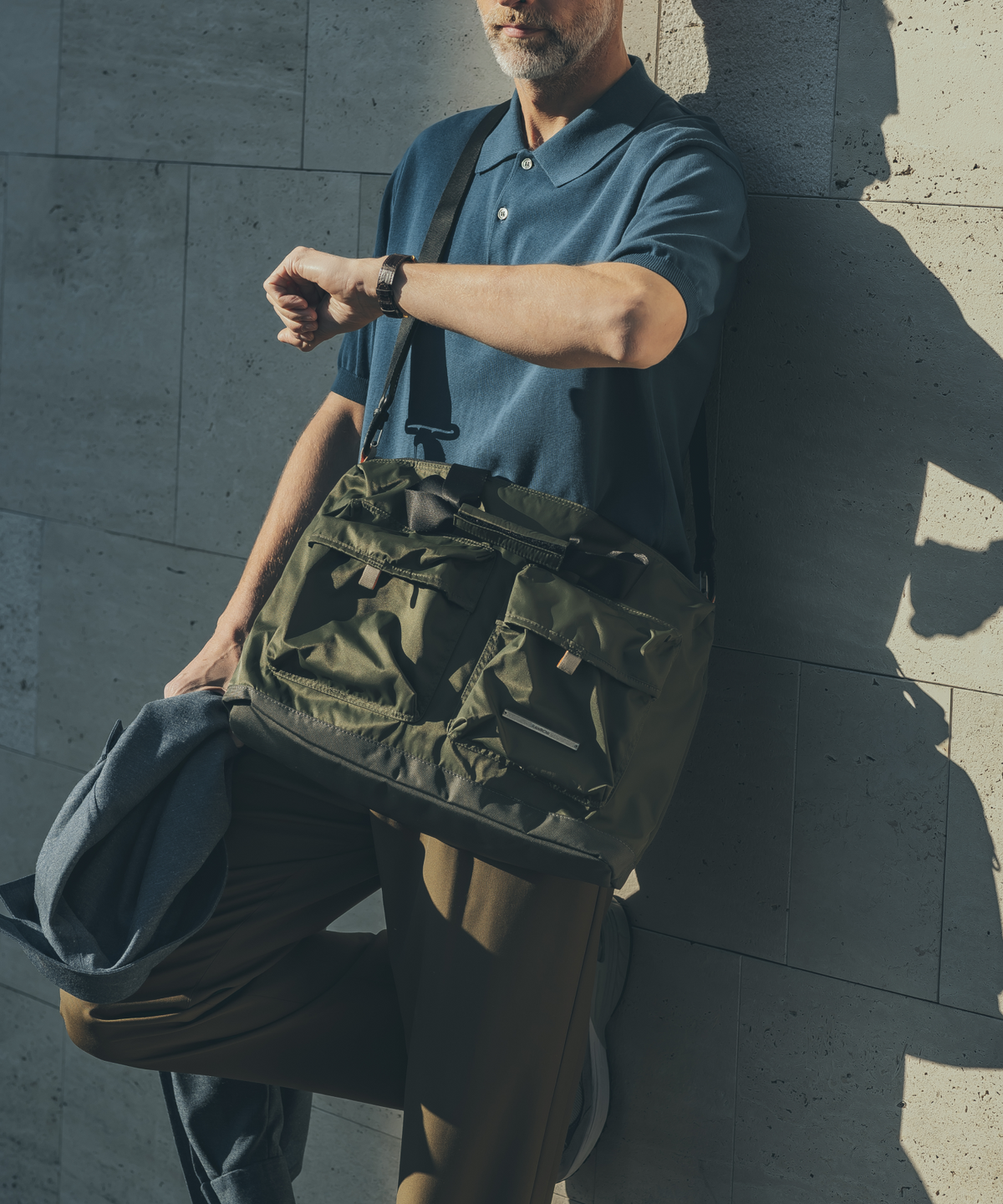 로우로우(RAWROW) 시티워커 토트백 010 Khaki