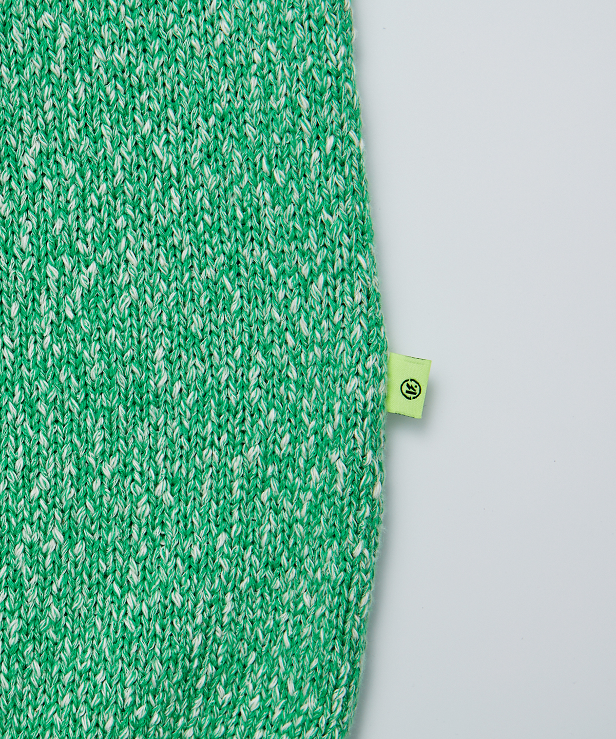 벌스원(VERSE ONE) SLUB KNIT SWEATER APPLE GREEN