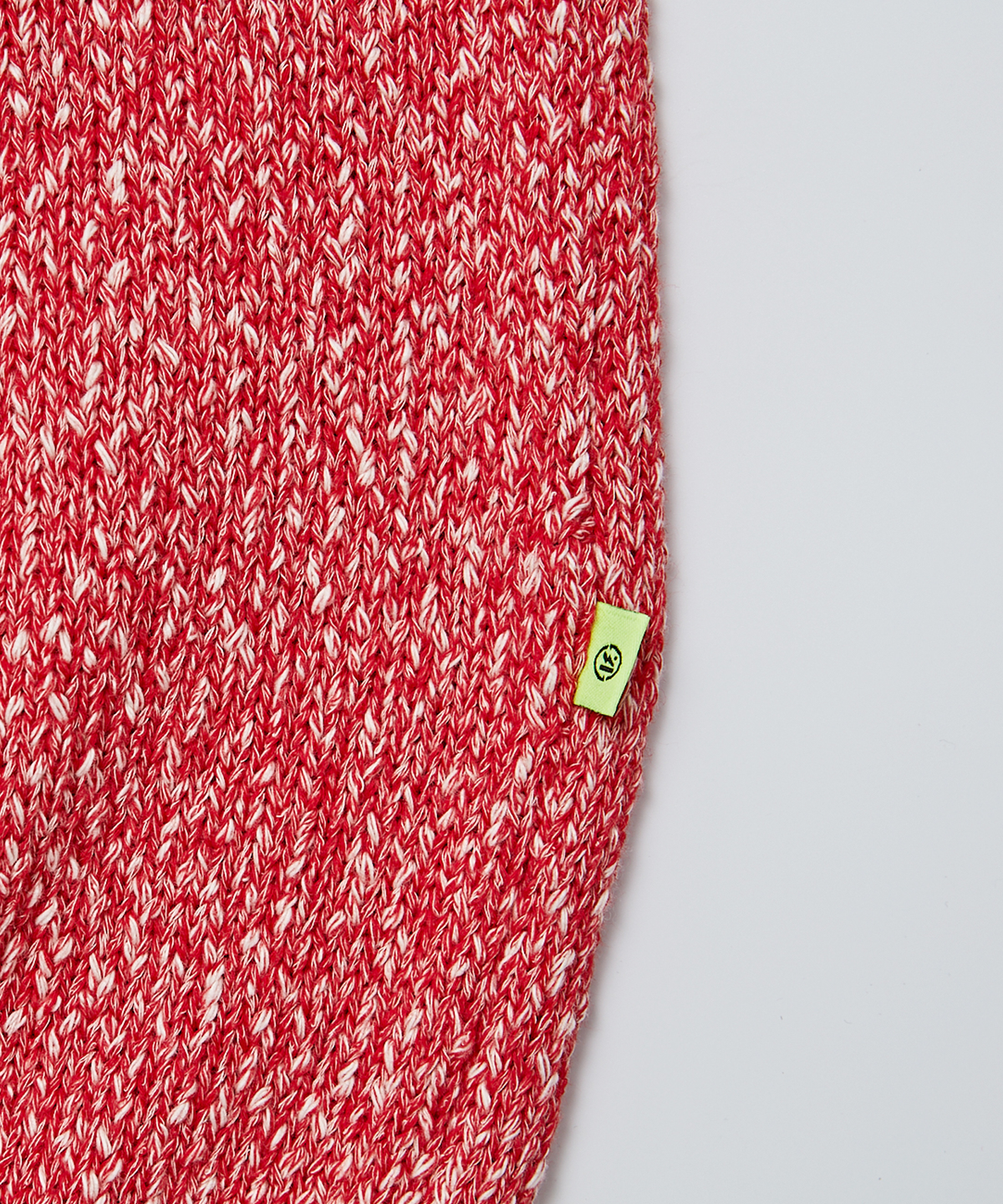 벌스원(VERSE ONE) SLUB KNIT SWEATER RED
