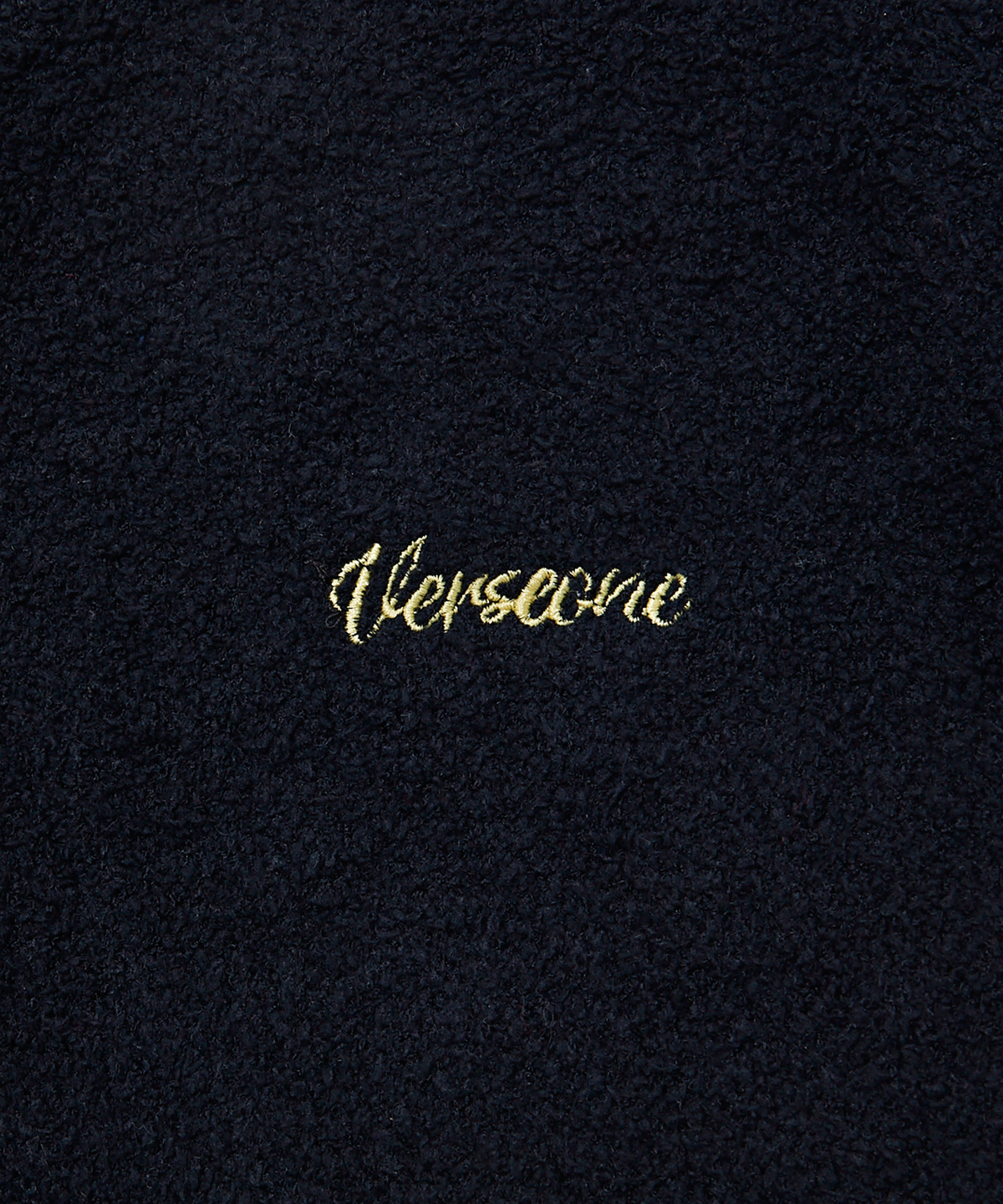 벌스원(VERSE ONE) EMBROIDERED LOGO CARDIGAN BLACK(NEW)
