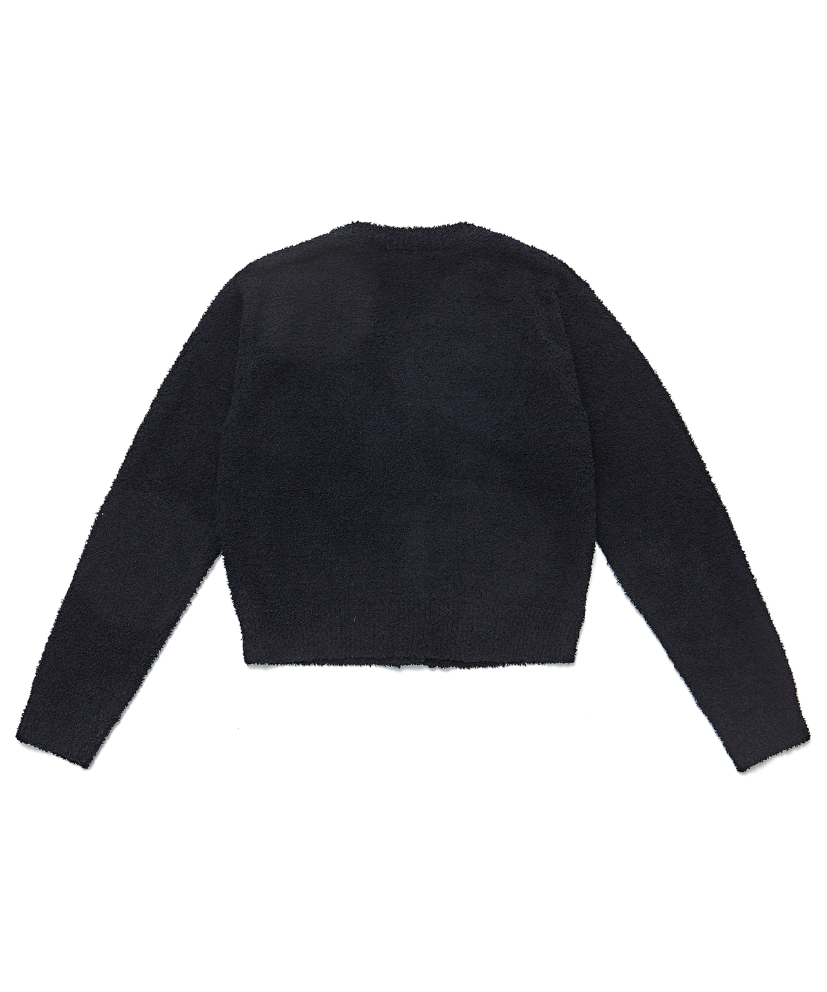 벌스원(VERSE ONE) EMBROIDERED LOGO CARDIGAN BLACK(NEW)