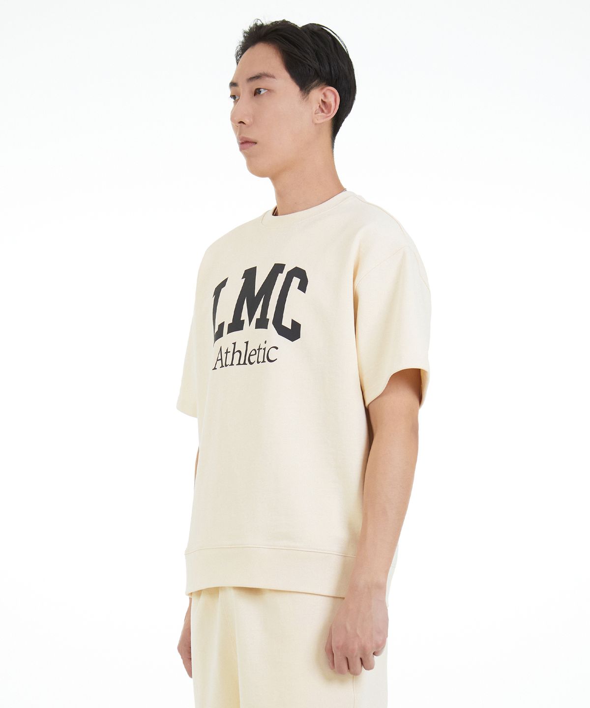 엘엠씨(LMC) LMC ATHLETIC SHORT SLV SWEAT cream