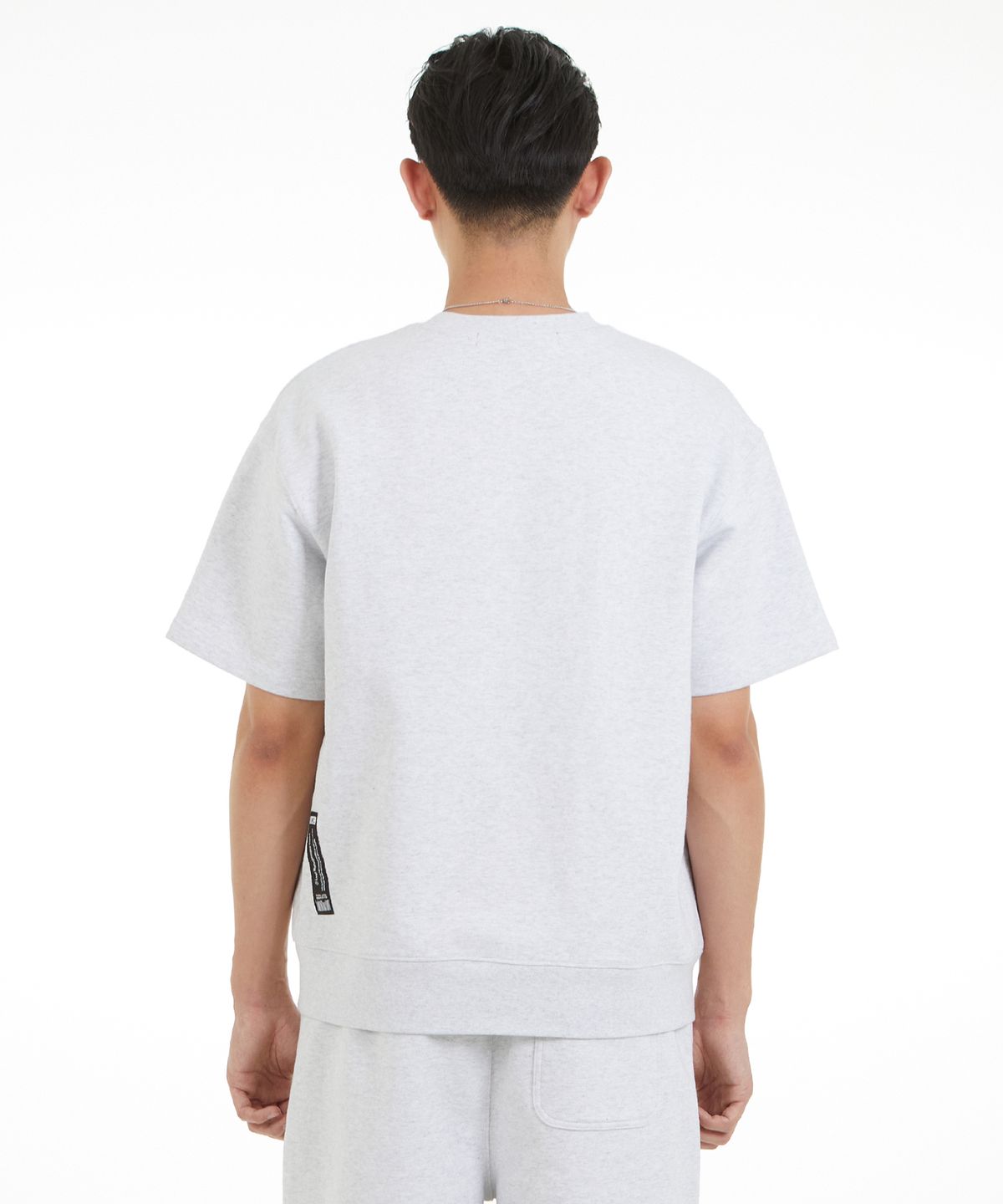 엘엠씨(LMC) LMC ATHLETIC SHORT SLV SWEAT light heather gray