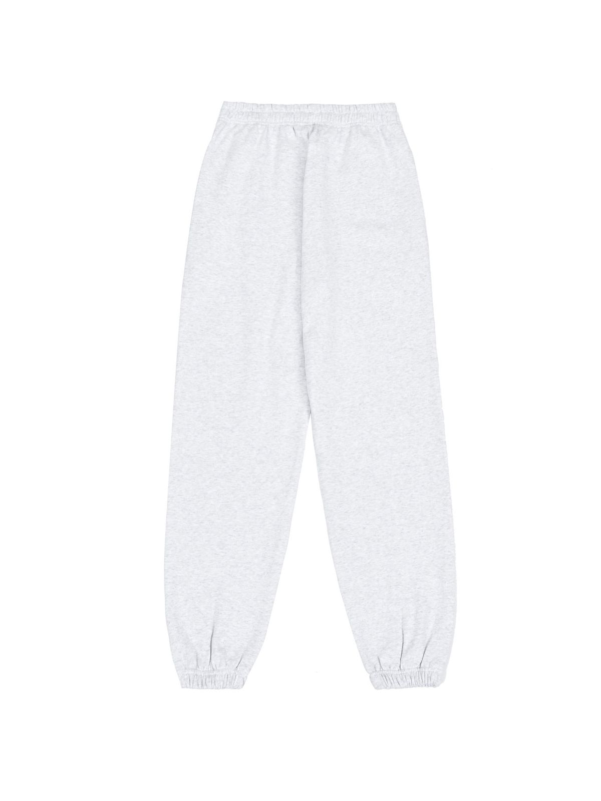 그리미(GREEMY) SMALL LOGO JOGGER PANTS (MELANGE GREY)