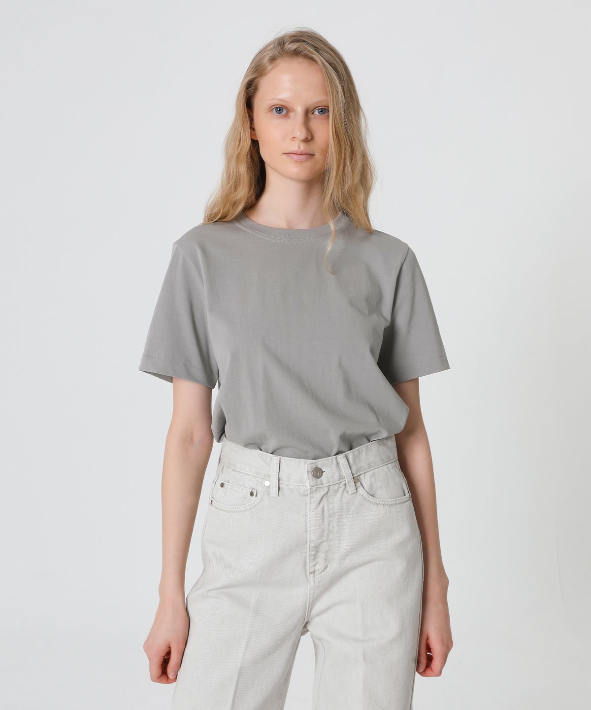 르바(LEVAR) Basic Round Cotton T-Shirt - 5colors