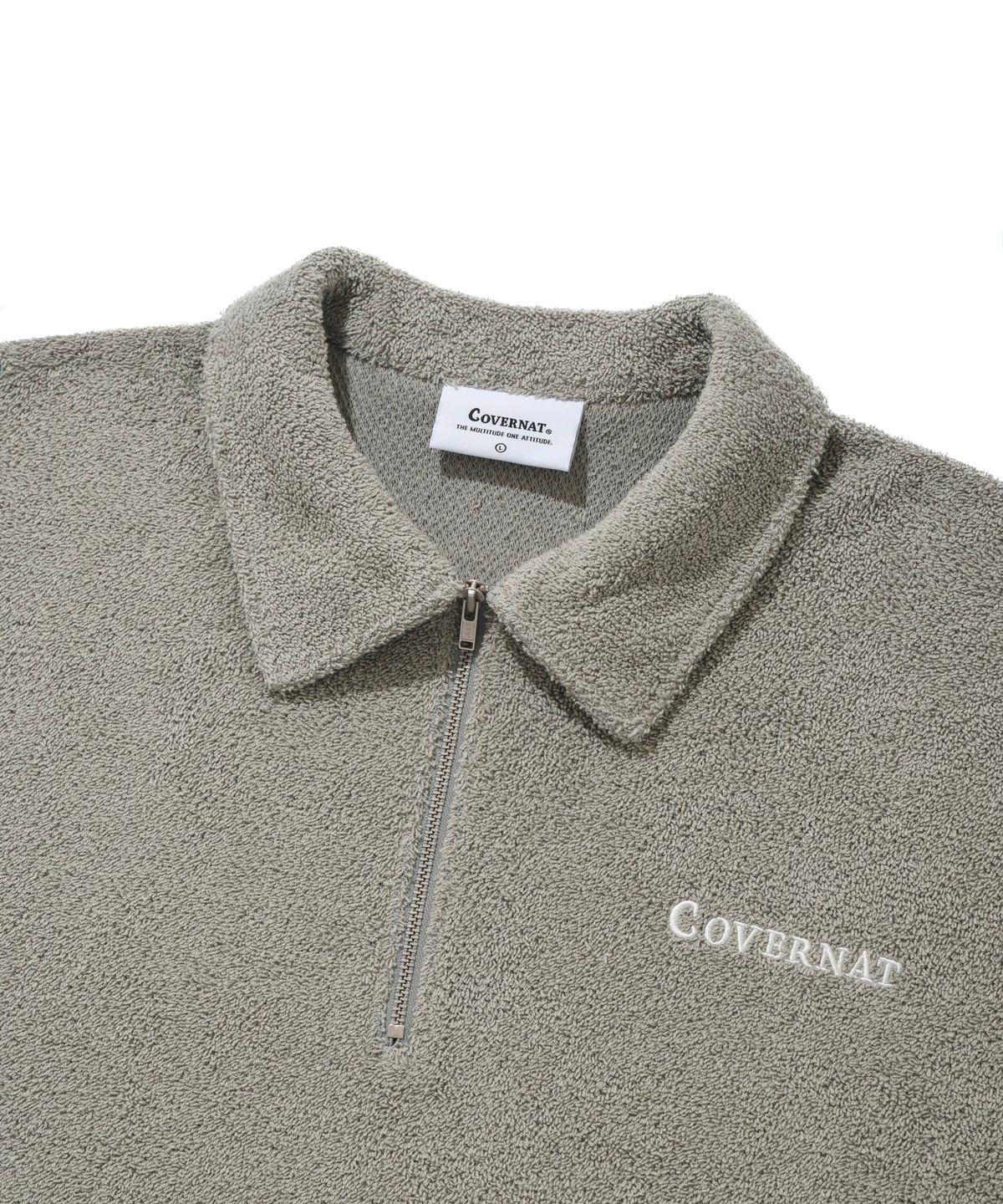 커버낫(COVERNAT) 테리 폴로티 그레이