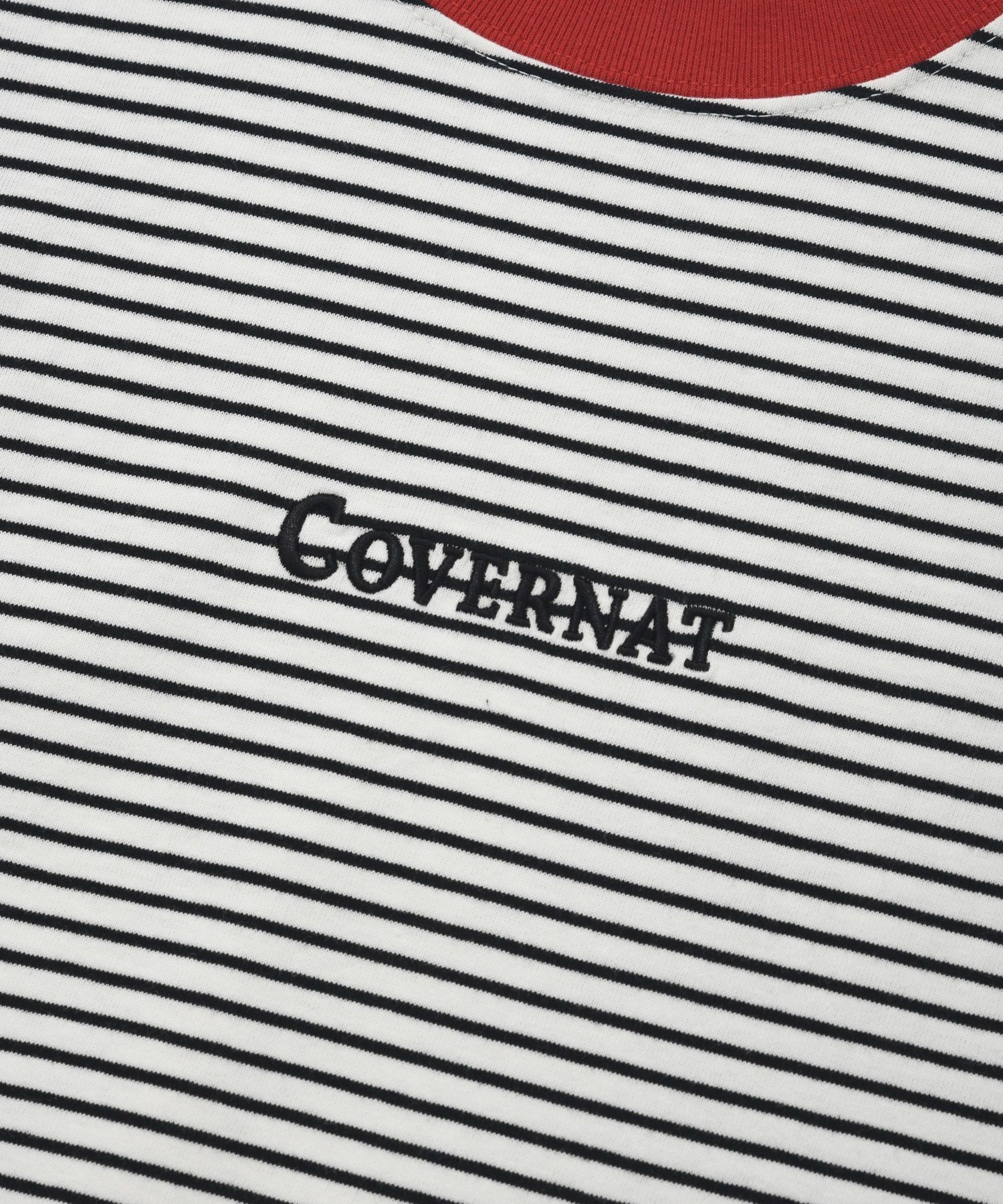 ★23SS★【COVERNAT】★striped t-shir.t★関税込★ MUSINSA | COVERNAT striped tee black