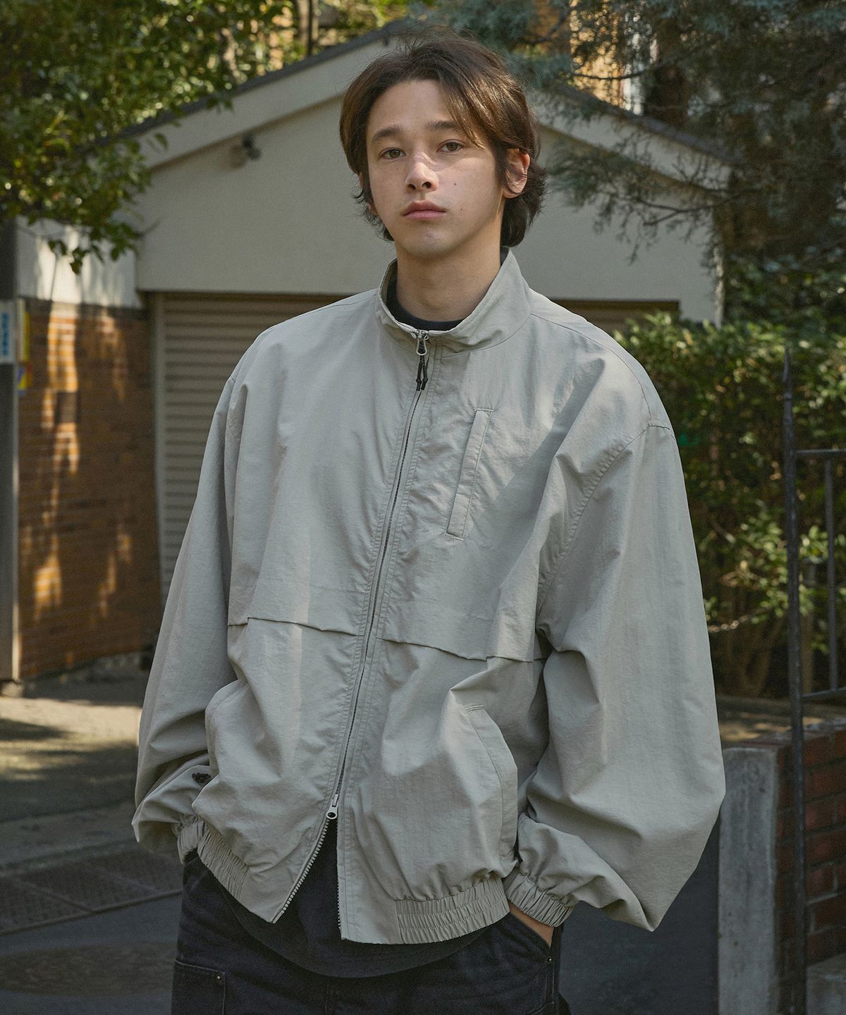 미니멀프로젝트(MINIMALPROJECT) 스테디 우븐 집업 자켓 MJK109 / 5COLOR