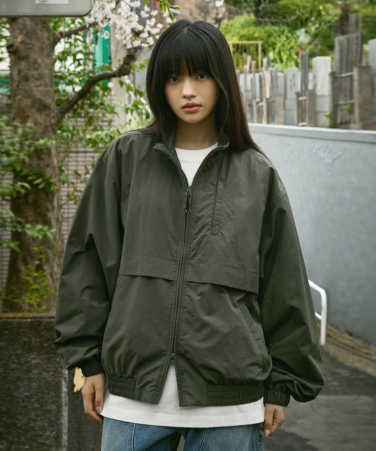 미니멀프로젝트(MINIMALPROJECT) 스테디 우븐 집업 자켓 MJK109 / 5COLOR