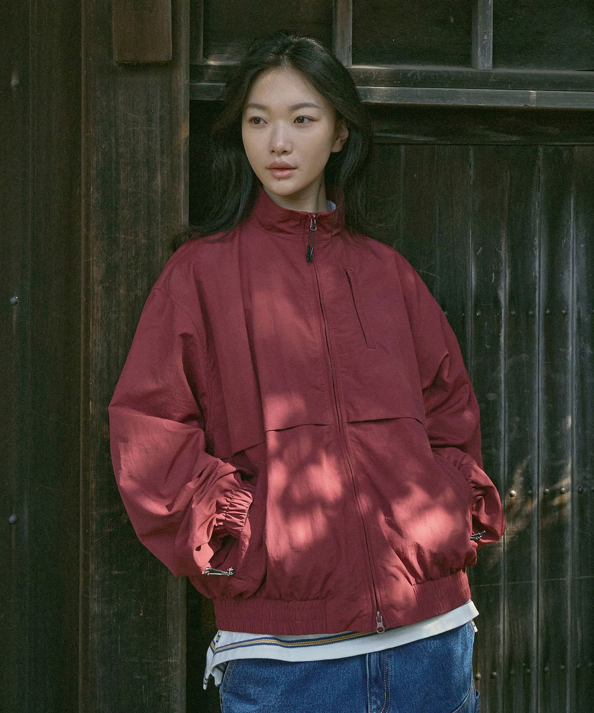 미니멀프로젝트(MINIMALPROJECT) 스테디 우븐 집업 자켓 MJK109 / 5COLOR