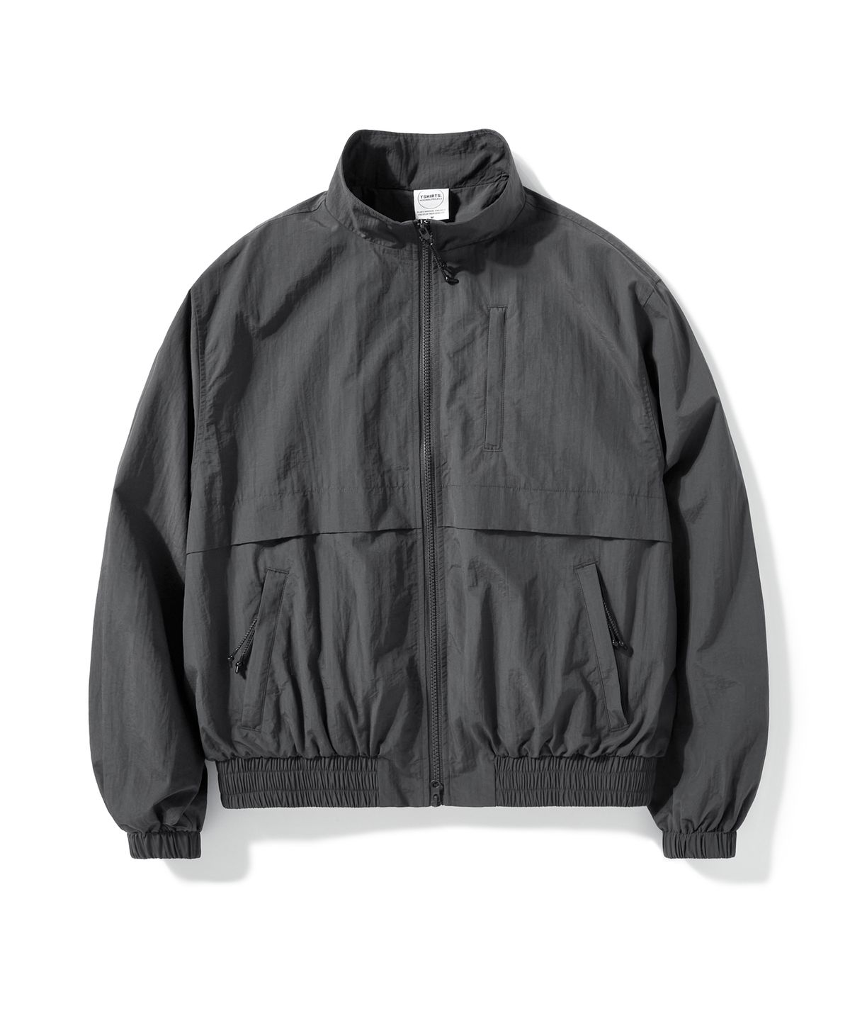 미니멀프로젝트(MINIMALPROJECT) 스테디 우븐 집업 자켓 MJK109 [DARK GRAY]