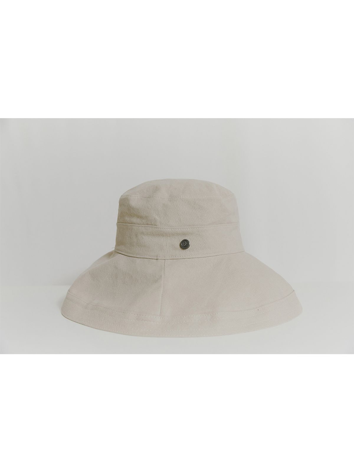 포에지담(POESIEDAME) [The shelter] Wide bucket hat in beige