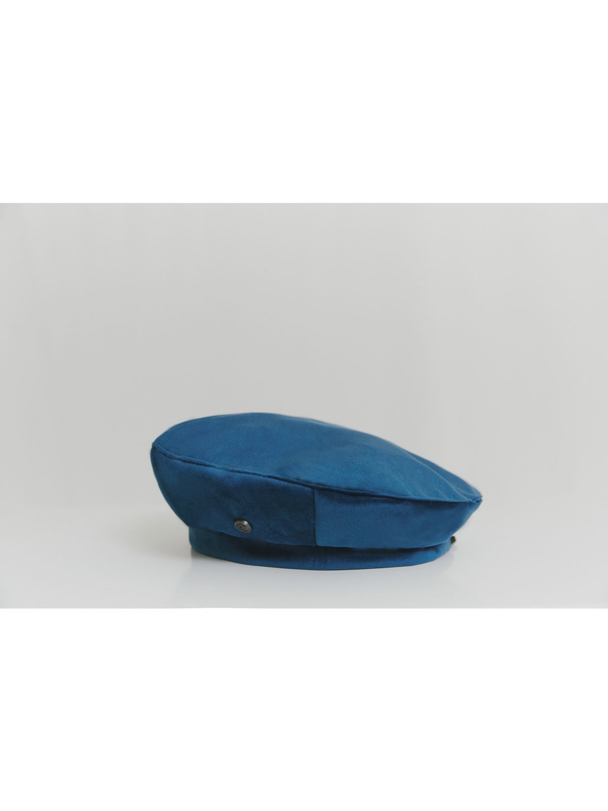 포에지담(POESIEDAME) [Let there be light] Velvet beret in blue
