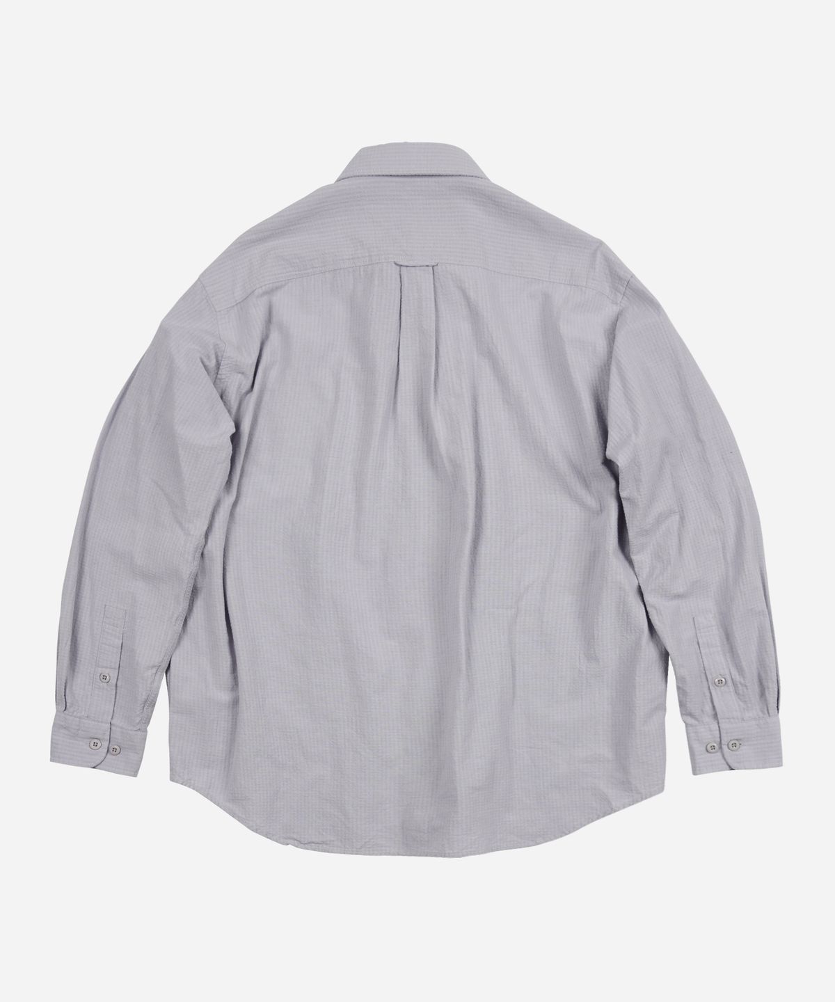 프리즘웍스(FRIZMWORKS) OG DOBBY WEAVE SEERSUCKER SHIRT _ GRAY