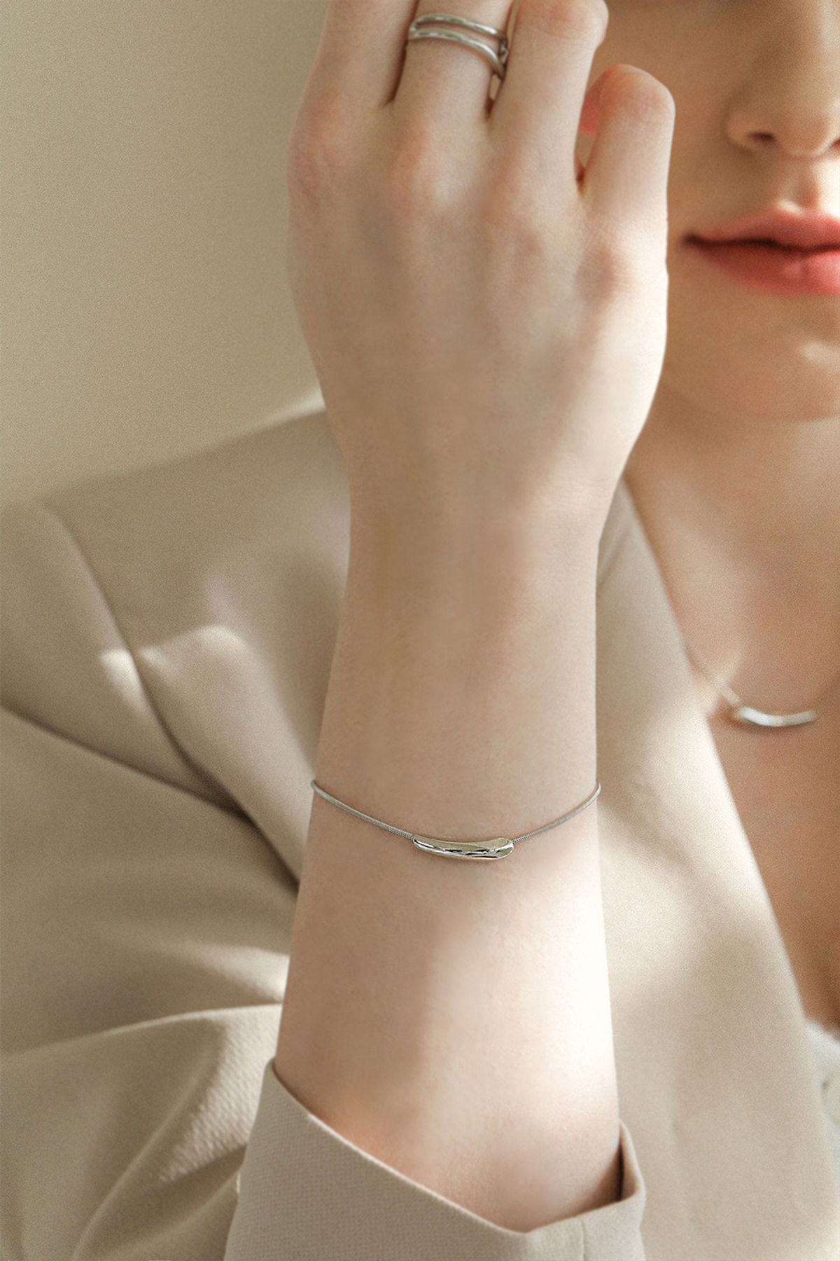 레이지던(LAZYDAWN) simple stick bracelet B045