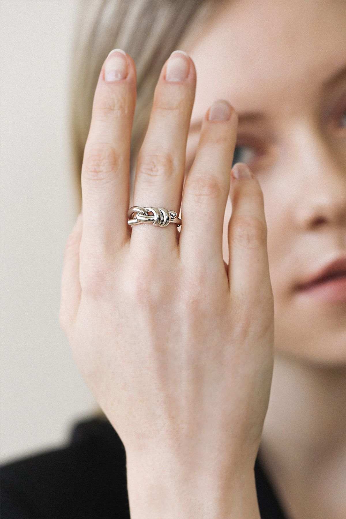레이지던(LAZYDAWN) knot ring R032
