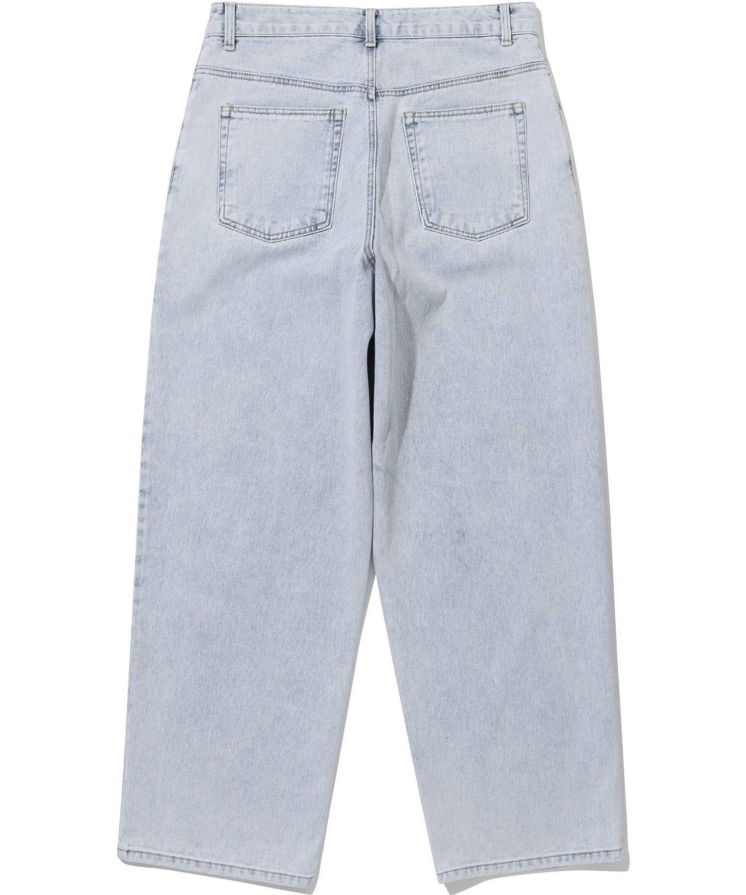 デニム・ジーパン NOT4NERD Hand Loose Wide Denim Pants Light Blue PT061LB MUSINSA公式 | NOT4NERD Loose Wide Denim Pants - Light Blue