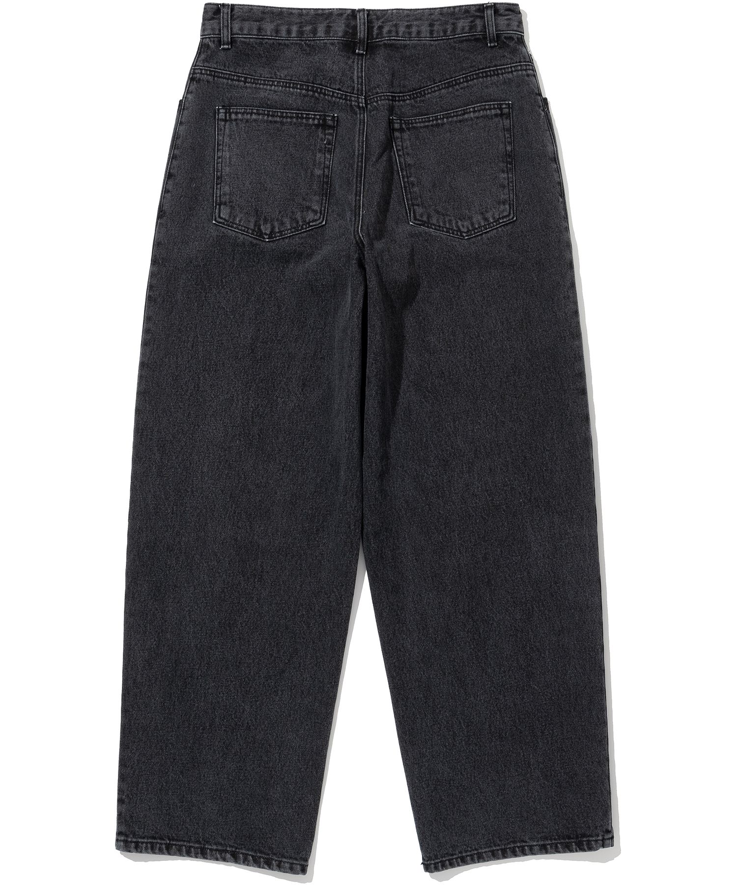 デニム・ジーパン NOT4NERD Loose Wide Denim Pants Black PT050BK MUSINSA | NOT4NERD Loose Wide Denim Pants - Black