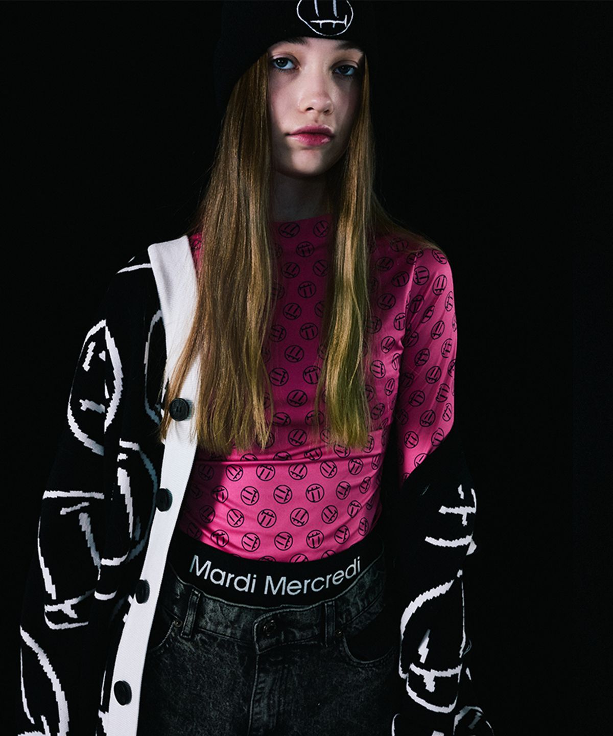 잇터(ITER) FACE SPREAD SKIN LONGSLEEVE_PINK