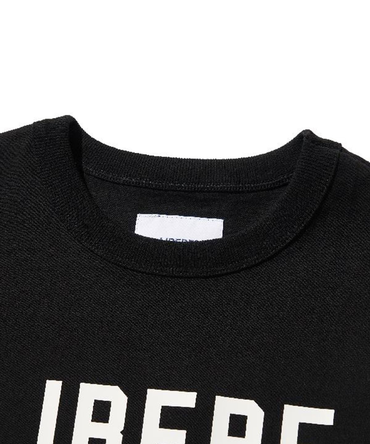 리베레(LIBERE) SLOGUN T-SHIRT / BLACK