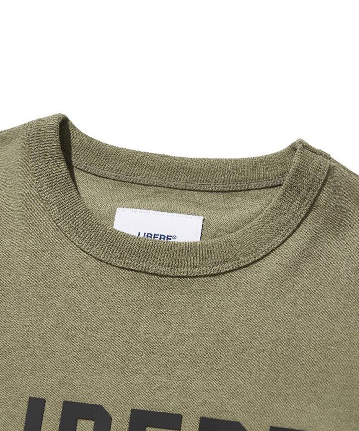 리베레(LIBERE) SLOGAN T-SHIRT / OLIVE