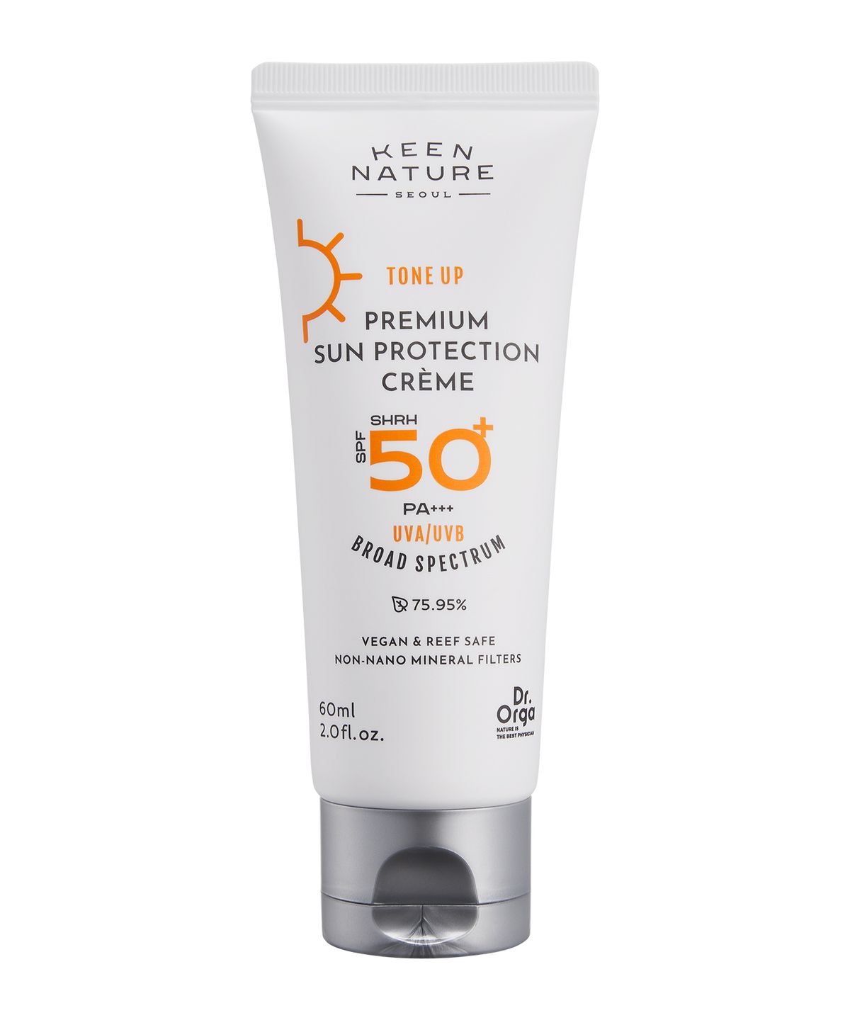 닥터올가(DR.ORGA) 프리미엄 썬 프로텍션 크림 SPF50+ PA+++ 60ml