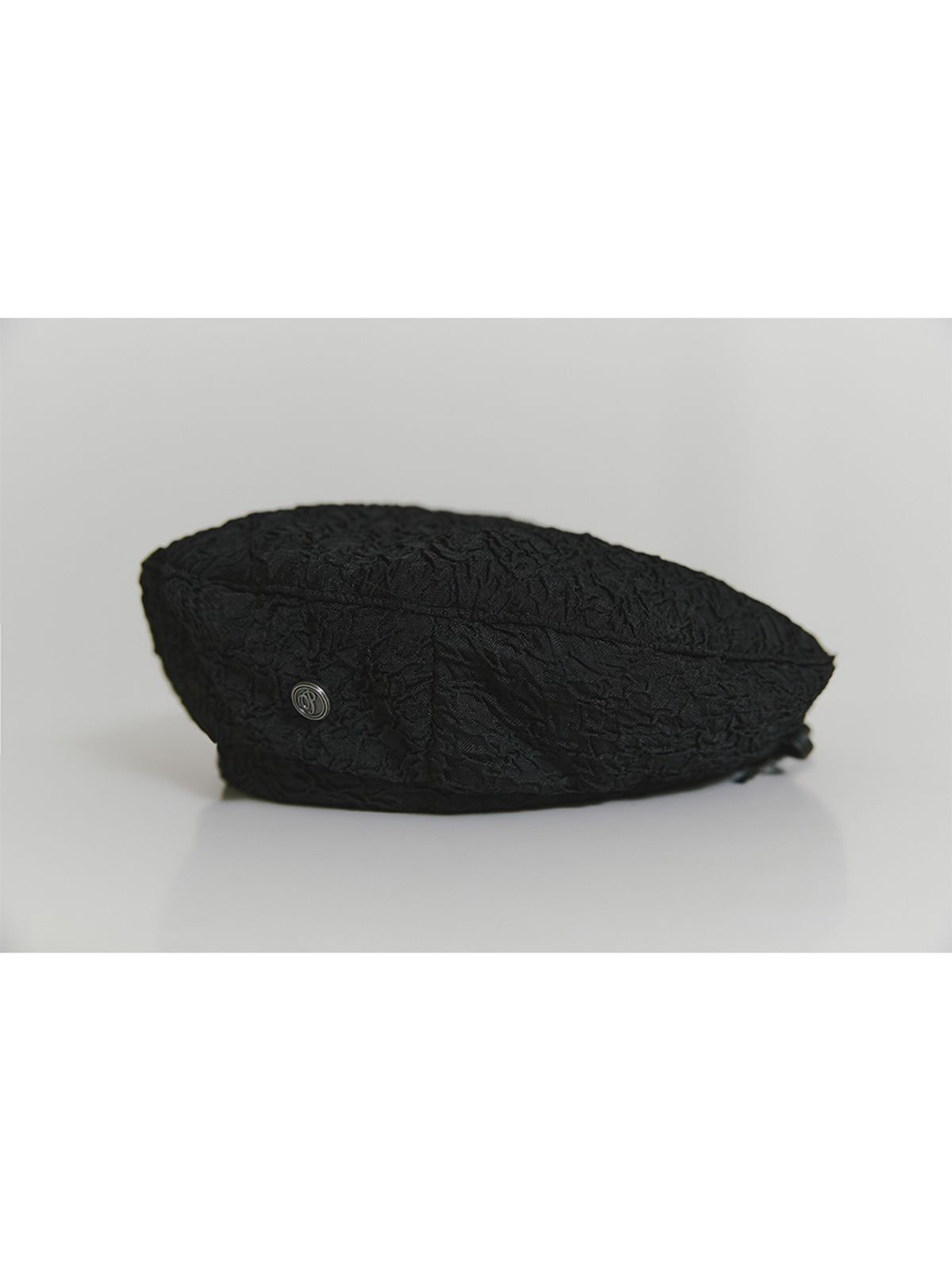 포에지담(POESIEDAME) [The shelter] Crinkle beret in black