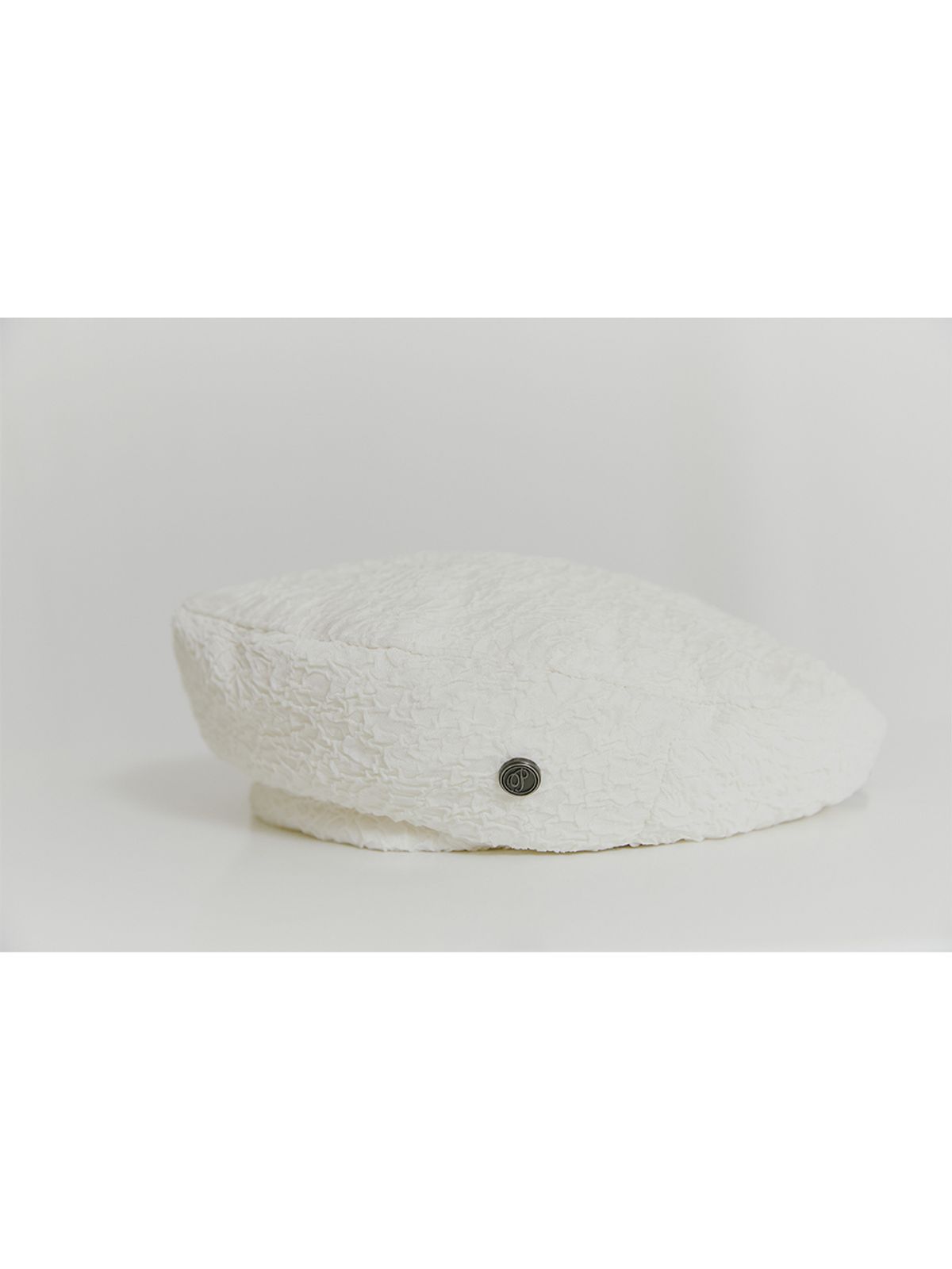 포에지담(POESIEDAME) [The shelter] Crinkle beret in ivory