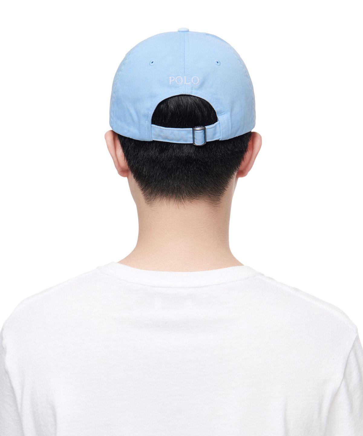 폴로 랄프 로렌(POLO RALPH LAUREN) 코튼 치노 베이스볼 캡 - 스카이 블루