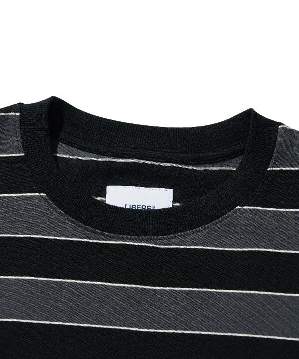 리베레(LIBERE) LOGO BORDER T-SHIRT / BLACK