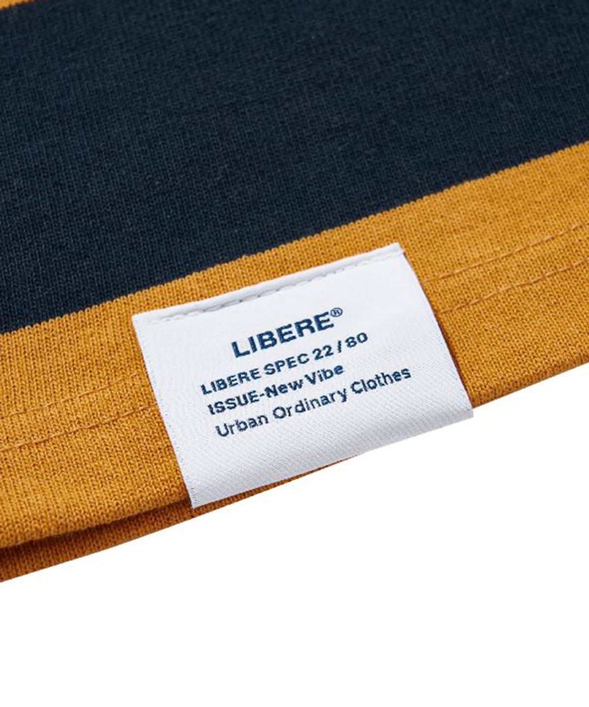 리베레(LIBERE) BULKY BIG BOARDER T-SHIRT / YELLOW