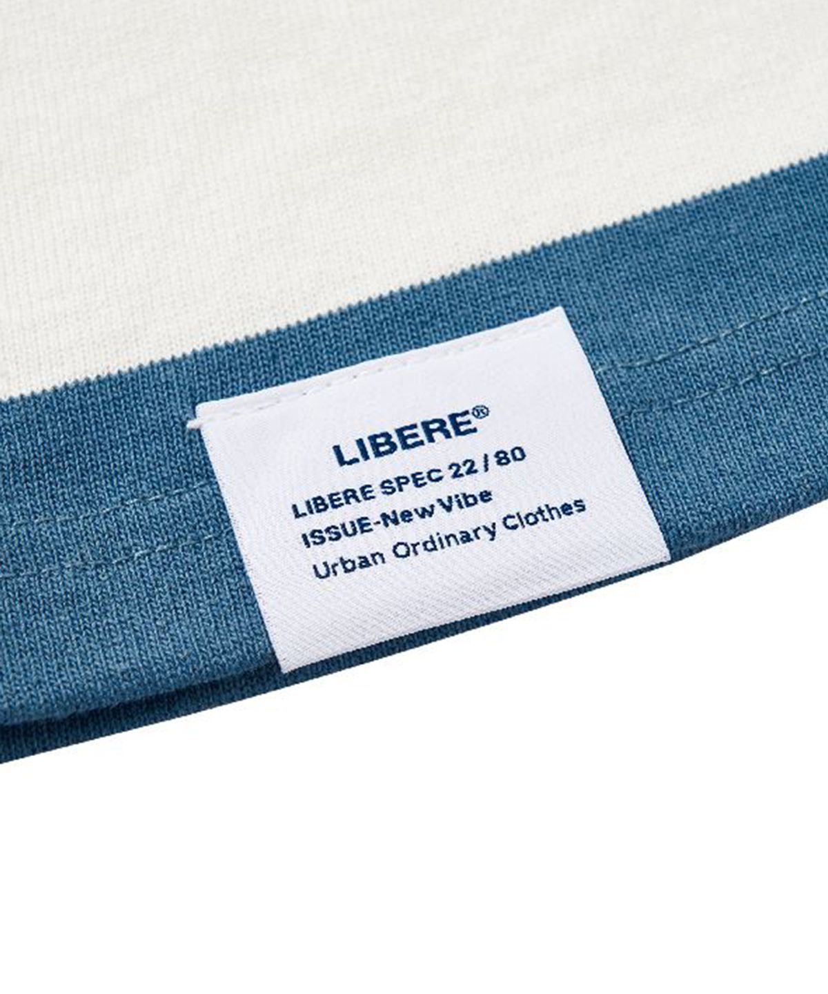 리베레(LIBERE) BULKY BIG BOARDER T-SHIRT / BLUE